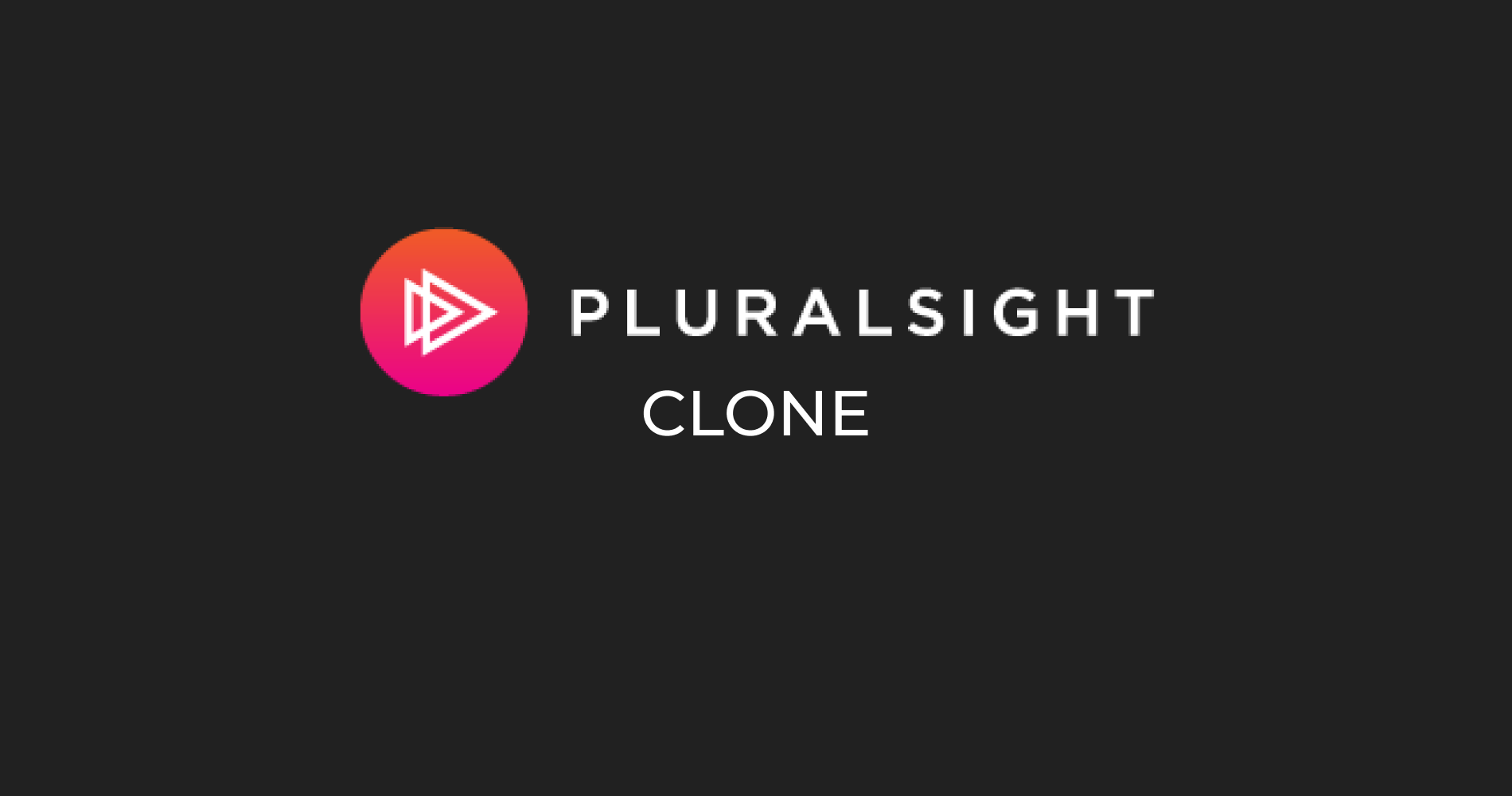 Pluralsight clone
